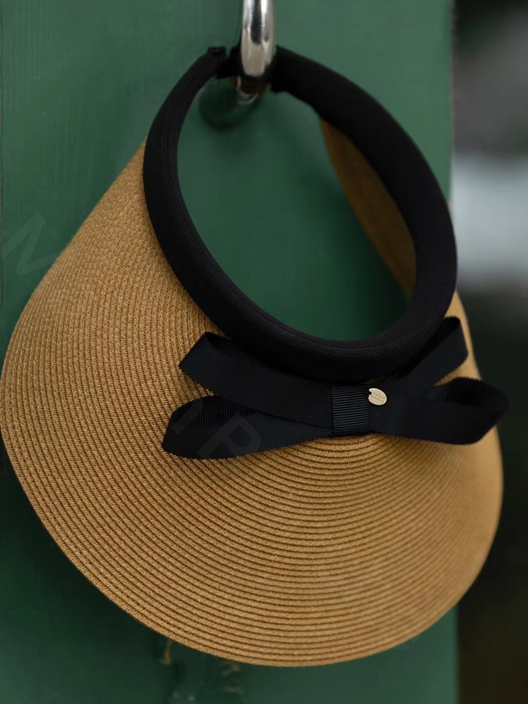 Bow Straw Sunshade Hat UV Protection