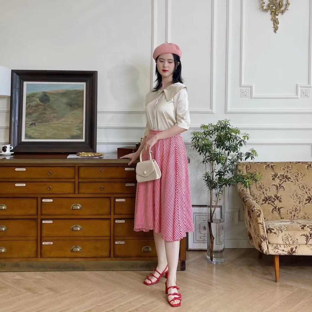 Thin Linen Weave Berets for Summer