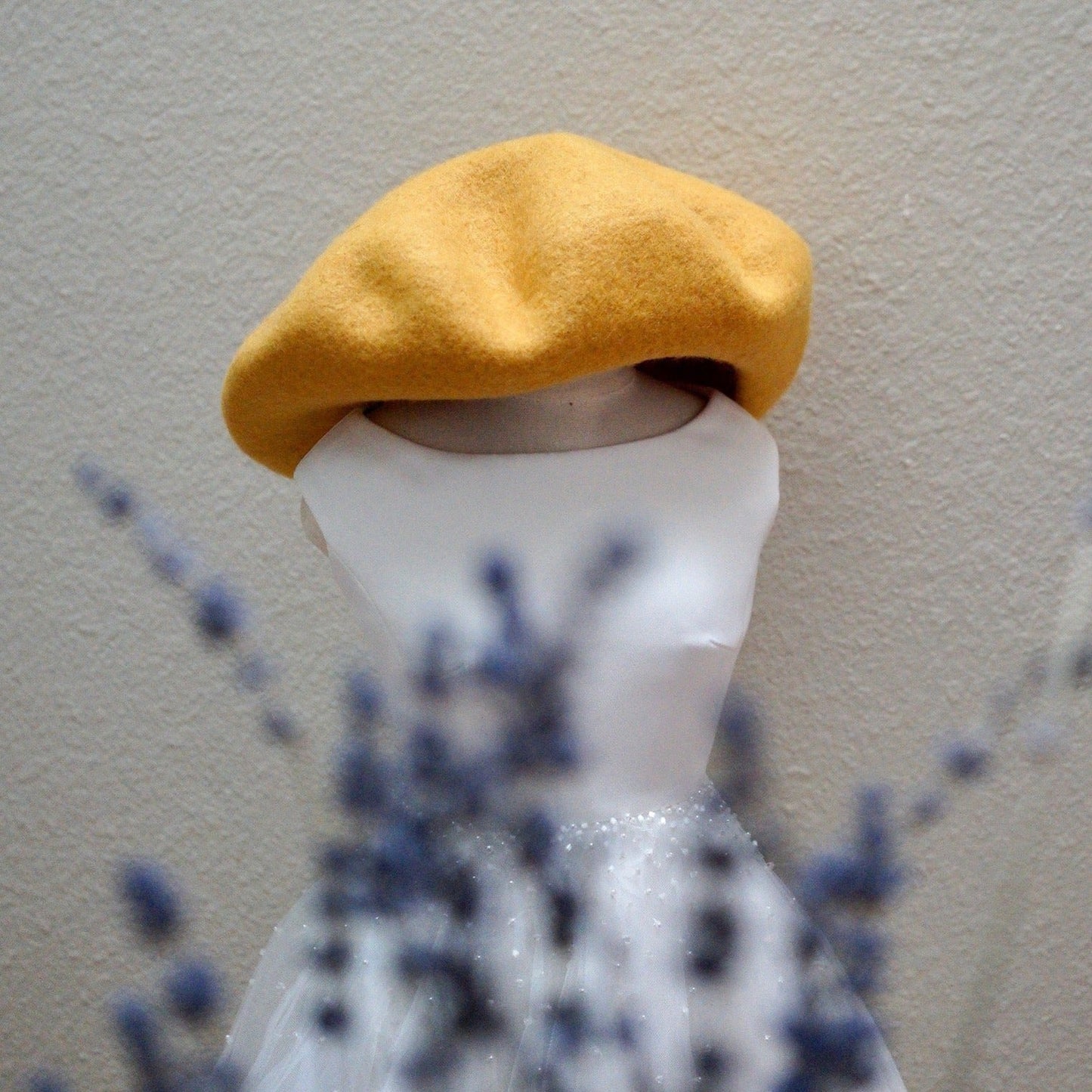 Multi-Color Woolen Beret for Autumn and Winter