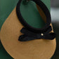 Bow Straw Sunshade Hat UV Protection